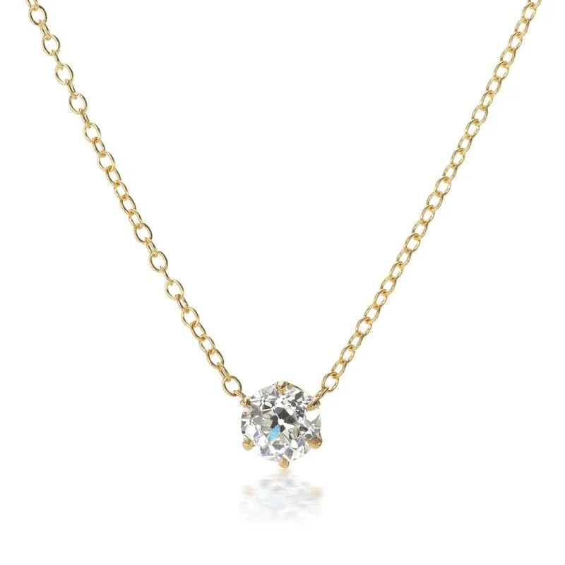 women's diamond necklaces for her -Bea Necklace 1.07