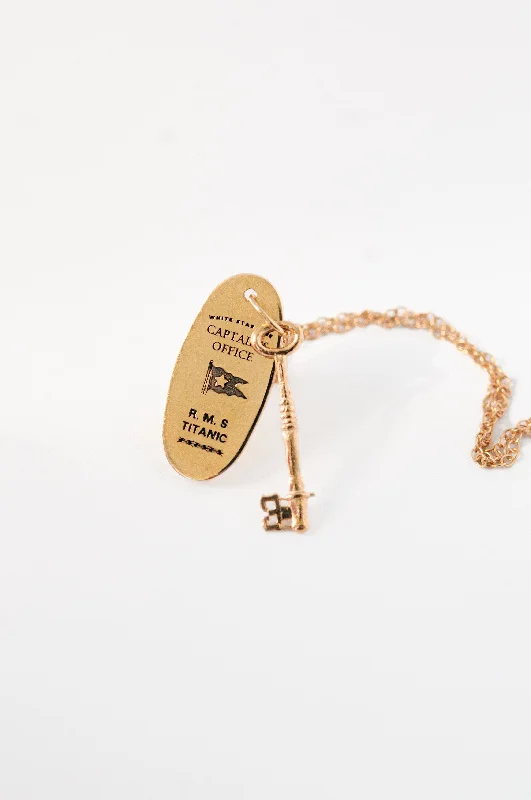 women's personalized necklaces -Titanic Captain's Office II Key Set