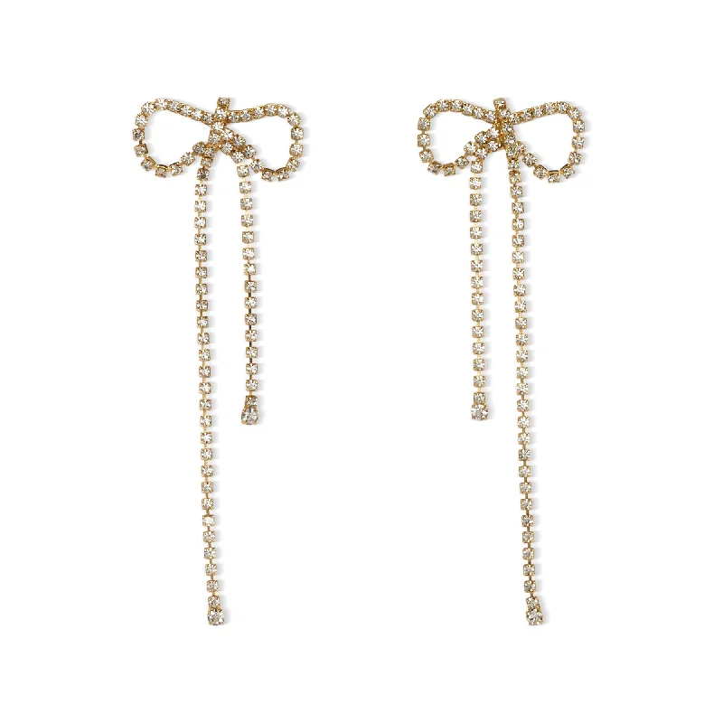 women's elegant drop earrings -Jodie Crystal Earrings