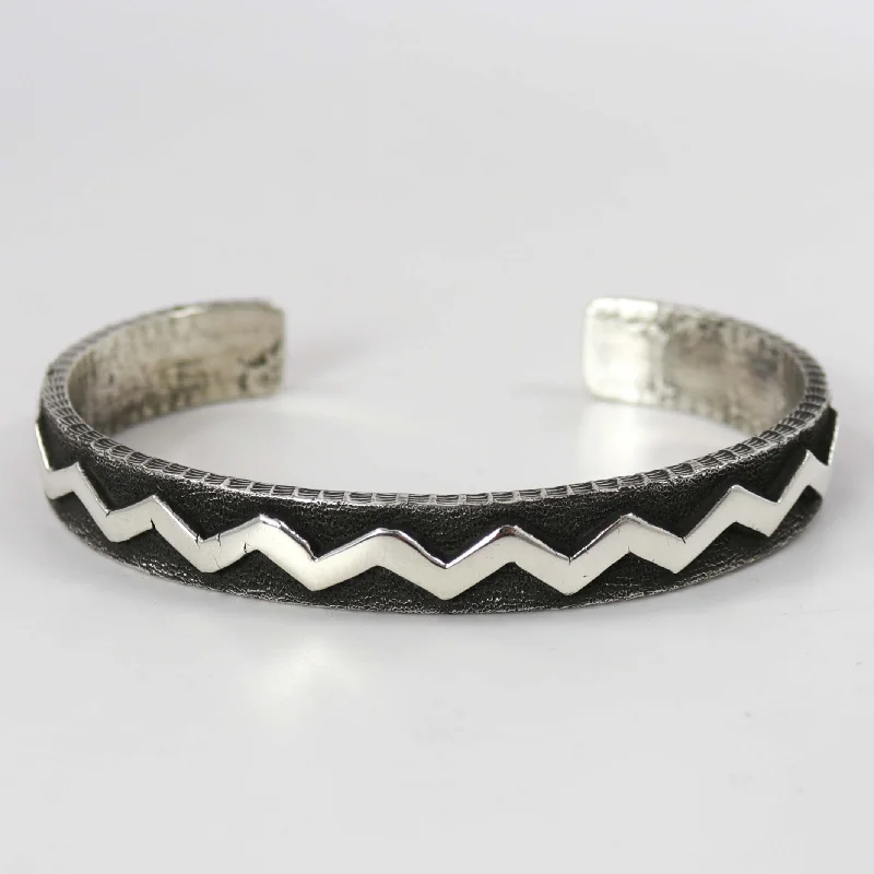 women's beaded bangles -Lightning Cuff